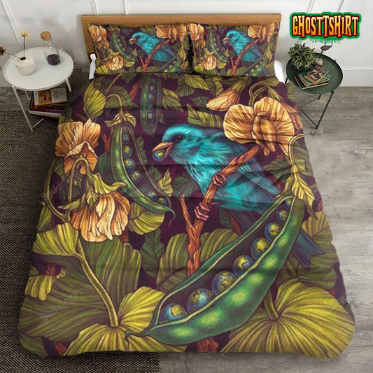 Bird Bed Sheets Duvet Cover Bedding Set