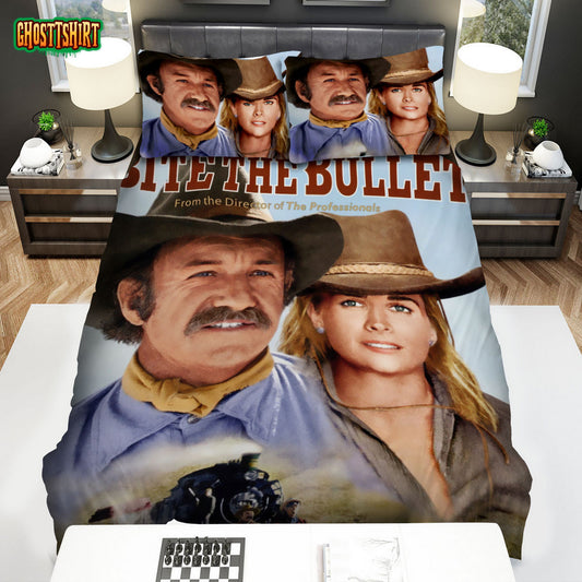 Bite The Bullet Poster 2 Bed Sheets Spread Comforter Duvet Cover Bedding Set