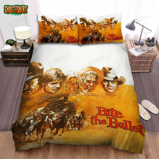 Bite The Bullet Poster Bed Sheets Spread Comforter Duvet Cover Bedding Set