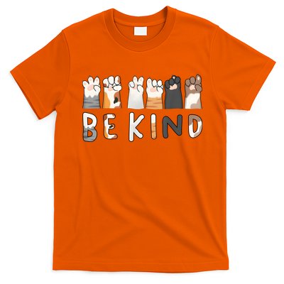 Be Kind Asl Sign Language Kindness Hand Talking Finger Signs T-Shirt
