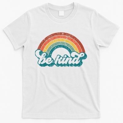 Be Kind Rainbow LGBT Flag LGBT Pride Month Retro Vintage T-Shirt