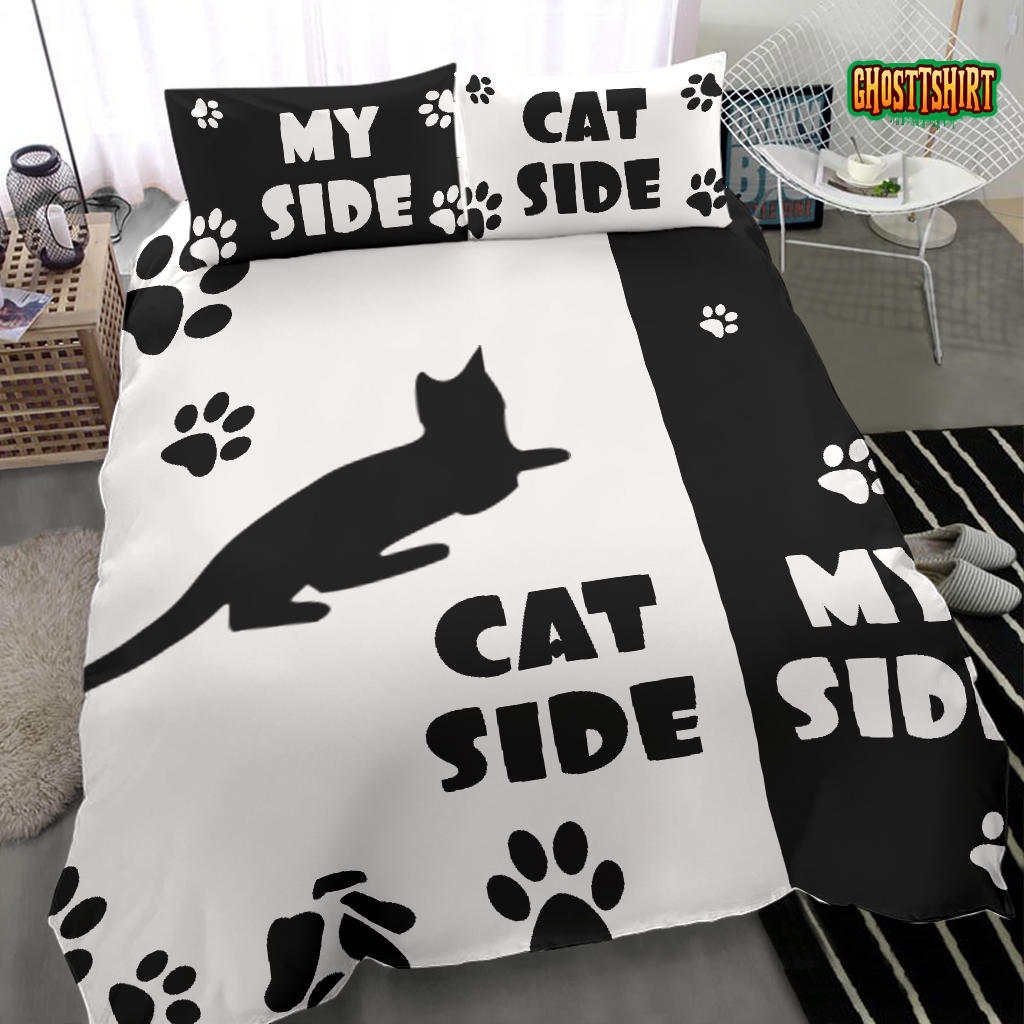 Black And White Cat Bedding Set 01 - Cat Lovers - Merch For You