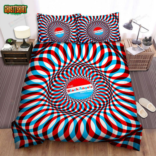 Black Angels Band Death Song Album Cover Bed Sheets Spread Comforter Duvet Cover Bedding Set