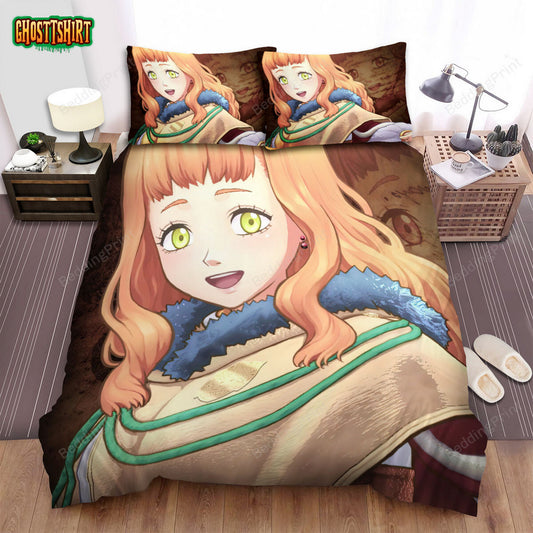 Black Clover (2017–2021) Mercy Movie Poster Bed Sheets Duvet Cover Bedding Set