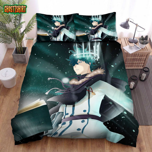 Black Clover (2017–2021) Wind Crown Movie Poster Bed Sheets Duvet Cover Bedding Set