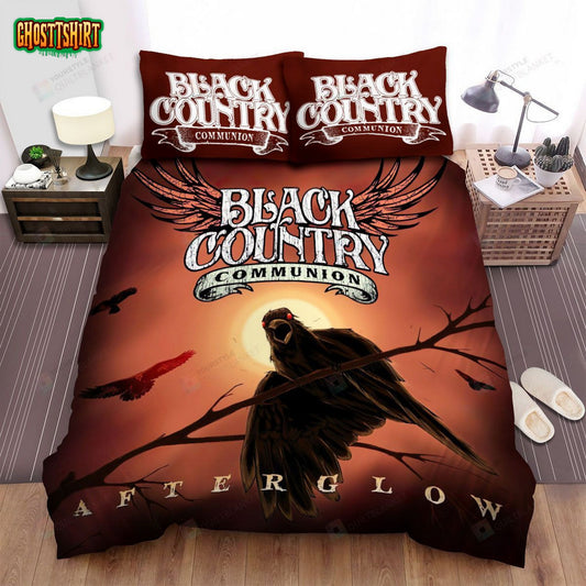 Black Country Communion Band After Glow Bed Sheets Spread Comforter Duvet Cover Bedding Set