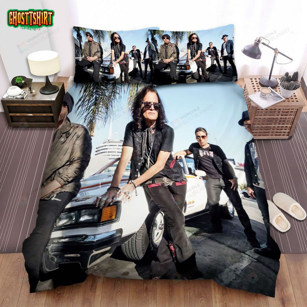 Black Country Communion Band Car Bed Sheets Spread Comforter Duvet Cover Bedding Set