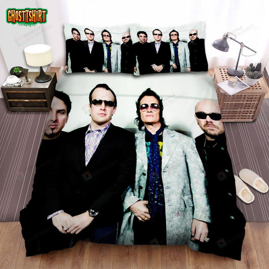 Black Country Communion Band Standing Bed Sheets Spread Comforter Duvet Cover Bedding Set