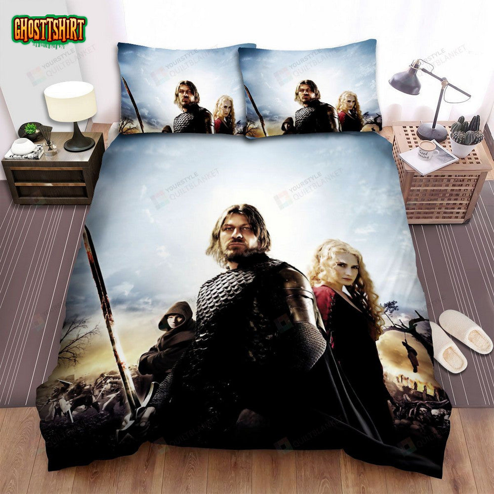 Black Death Poster Ver 3 Bed Sheets Spread Comforter Duvet Cover Bedding Set