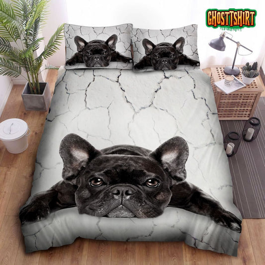 Black French Bulldog Bedding Set