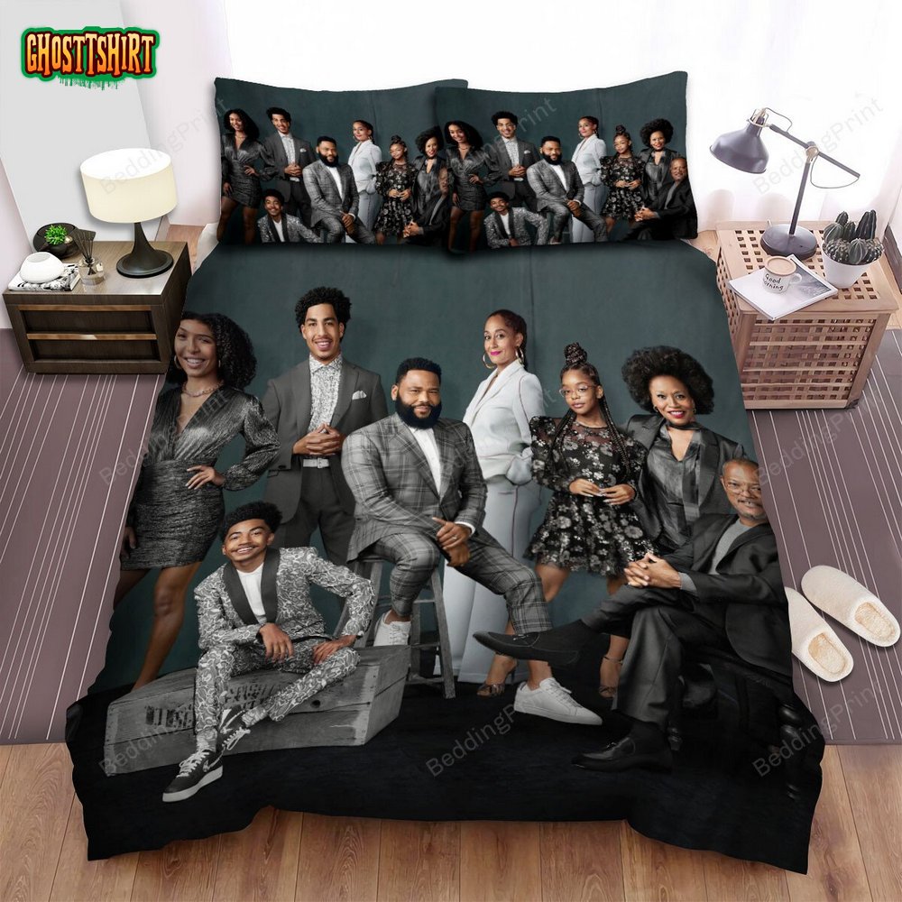 Black-Ish (2014–2022) Movie Poster 4 Bed Sheets Duvet Cover Bedding Set