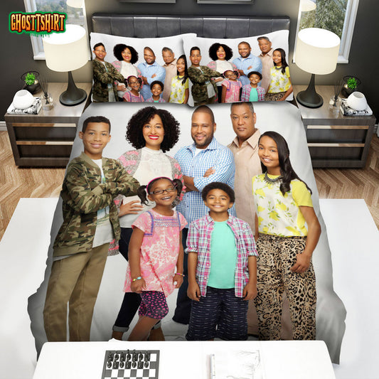 Black-Ish (2014–2022) Movie Poster Theme Bed Sheets Duvet Cover Bedding Set
