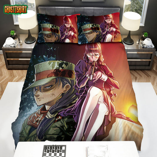 Black Lagoon Anime Character Roberta Bed Sheets Spread Comforter Duvet Cover Bedding Set