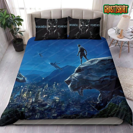 Black Panther Chadwick Boseman Bedding Set