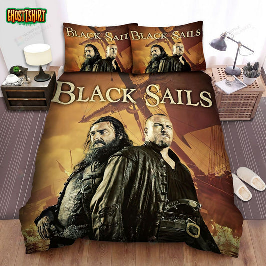 Black Sails Movie Poster 3 Bed Sheets Spread Comforter Duvet Cover Bedding Set