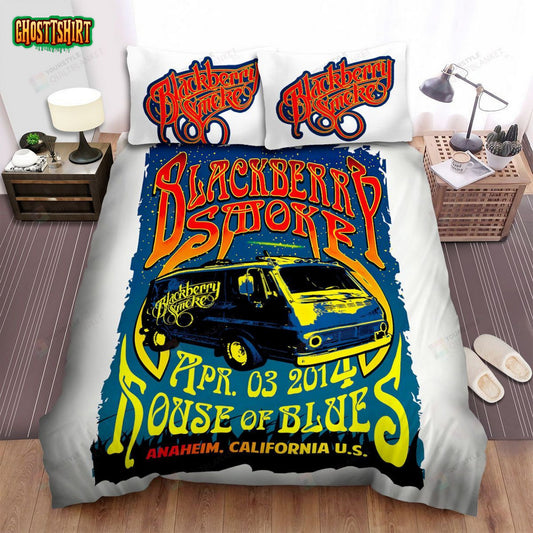 Blackberry Smoke Art Album Bed Sheets Spread Comforter Duvet Cover Bedding Set