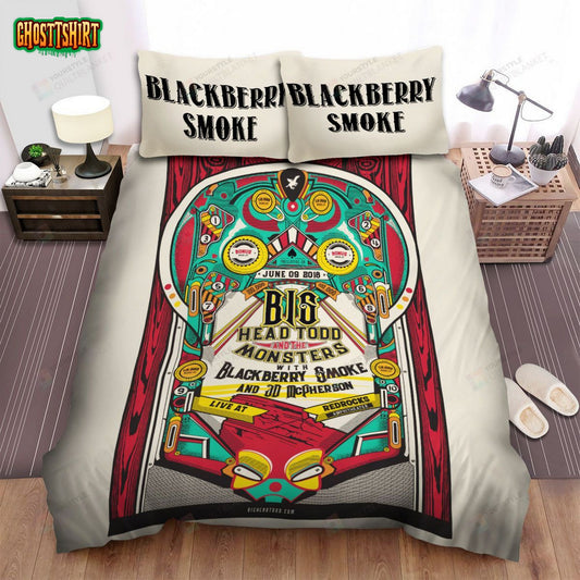 Blackberry Smoke Poster Artwork Bed Sheets Spread Comforter Duvet Cover Bedding Set