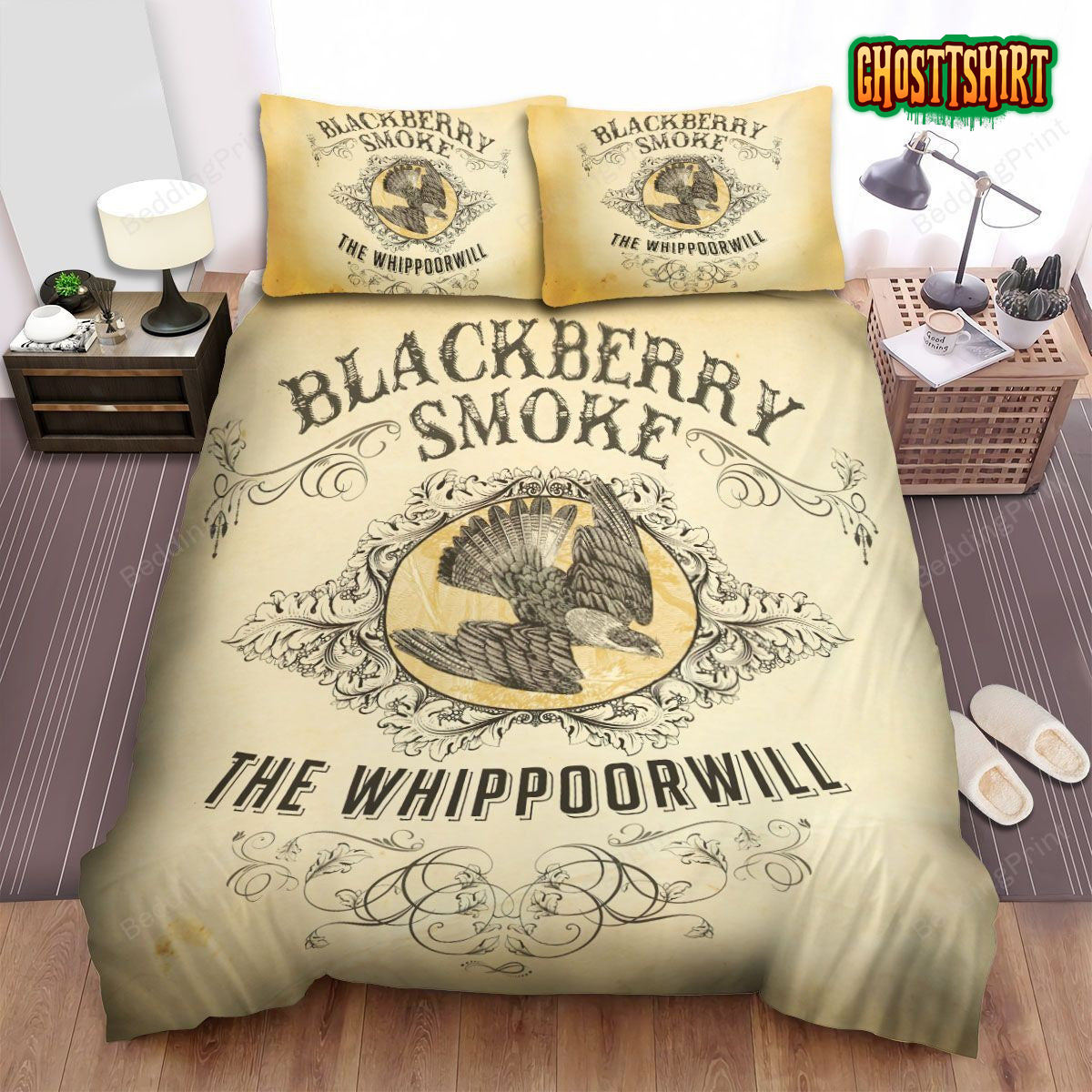 Blackberry Smoke The Whippoorwill Bed Sheets Duvet Cover Bedding Set