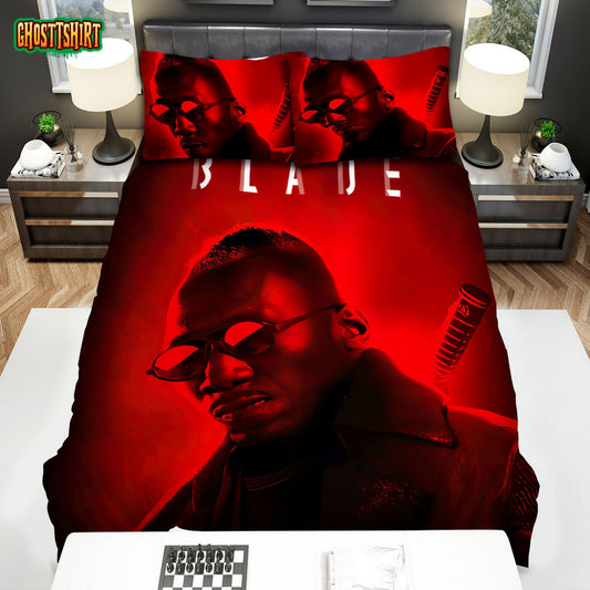 Blade Ii (2002) Mahershala Ali Movie Poster Bed Sheets Spread Comforter Duvet Cover Bedding Set