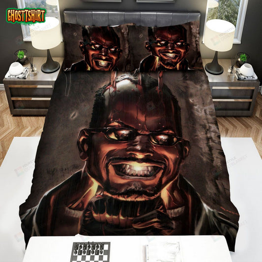 Blade Ii (2002) Pierce The Head Movie Poster Bed Sheets Spread Comforter Duvet Cover Bedding Set