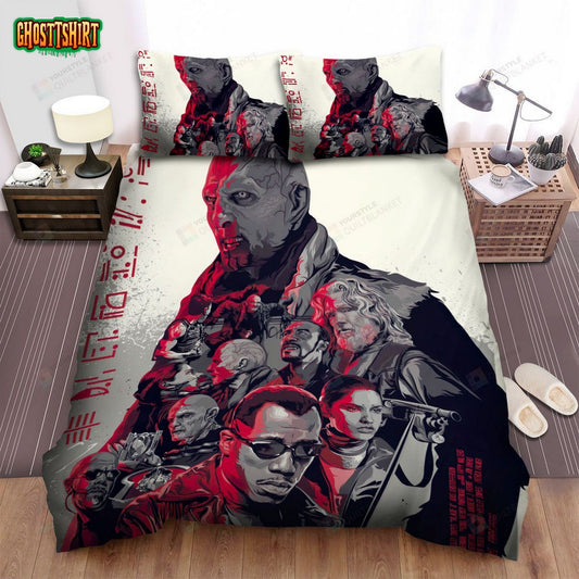 Blade Ii (2002) Poster Movie Poster Bed Sheets Spread Comforter Duvet Cover Bedding Set