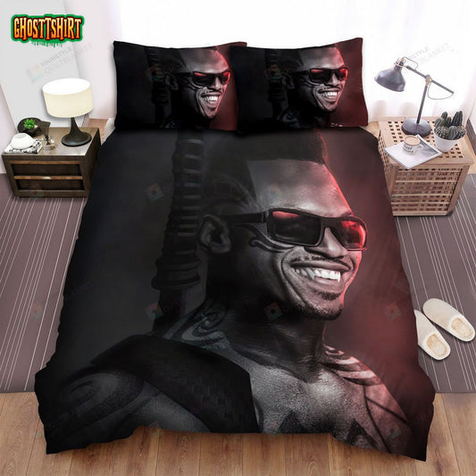 Blade Ii (2002) Sinister Smile Movie Poster Bed Sheets Spread Comforter Duvet Cover Bedding Set