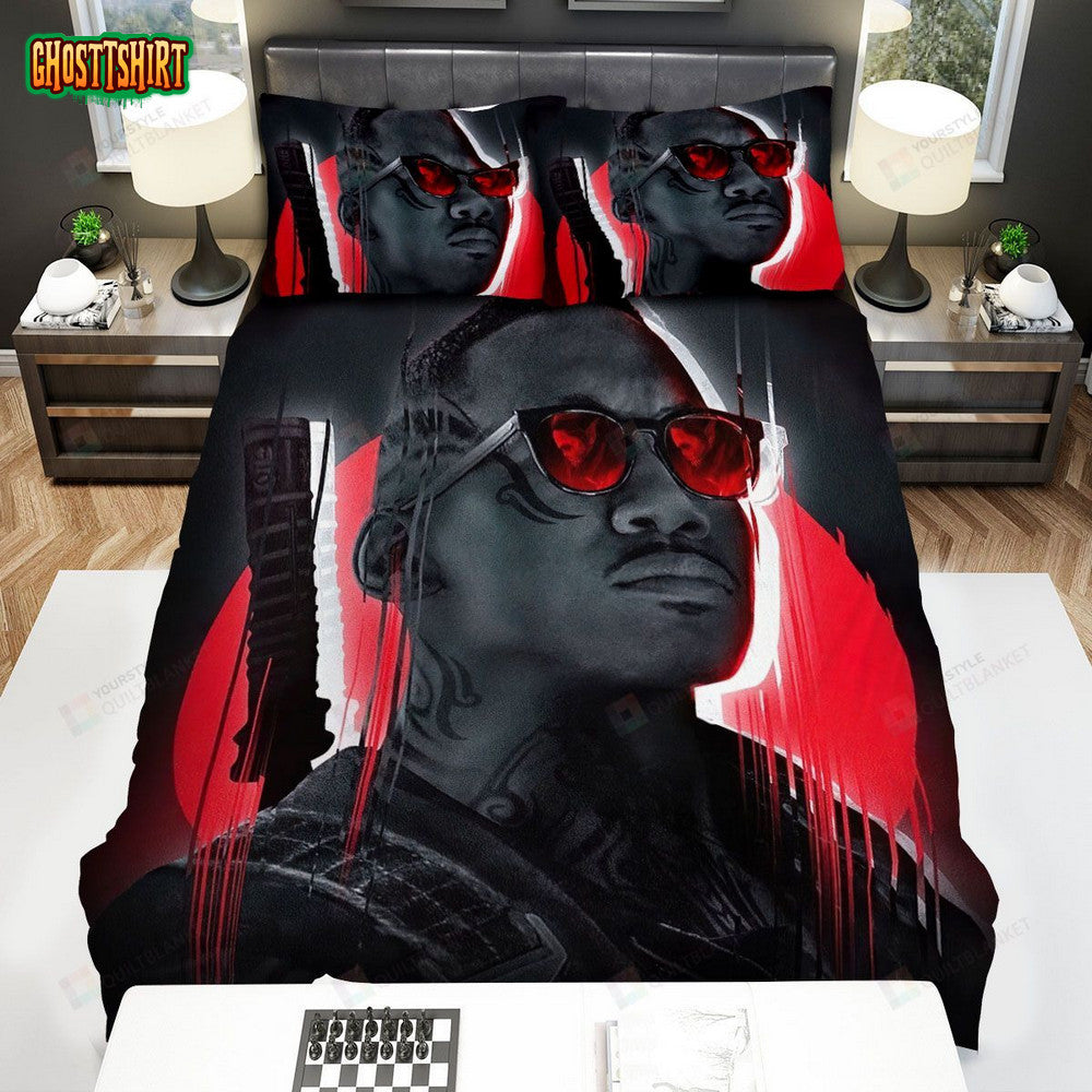 Blade Ii (2002) Superior Movie Poster Bed Sheets Spread Comforter Duvet Cover Bedding Set