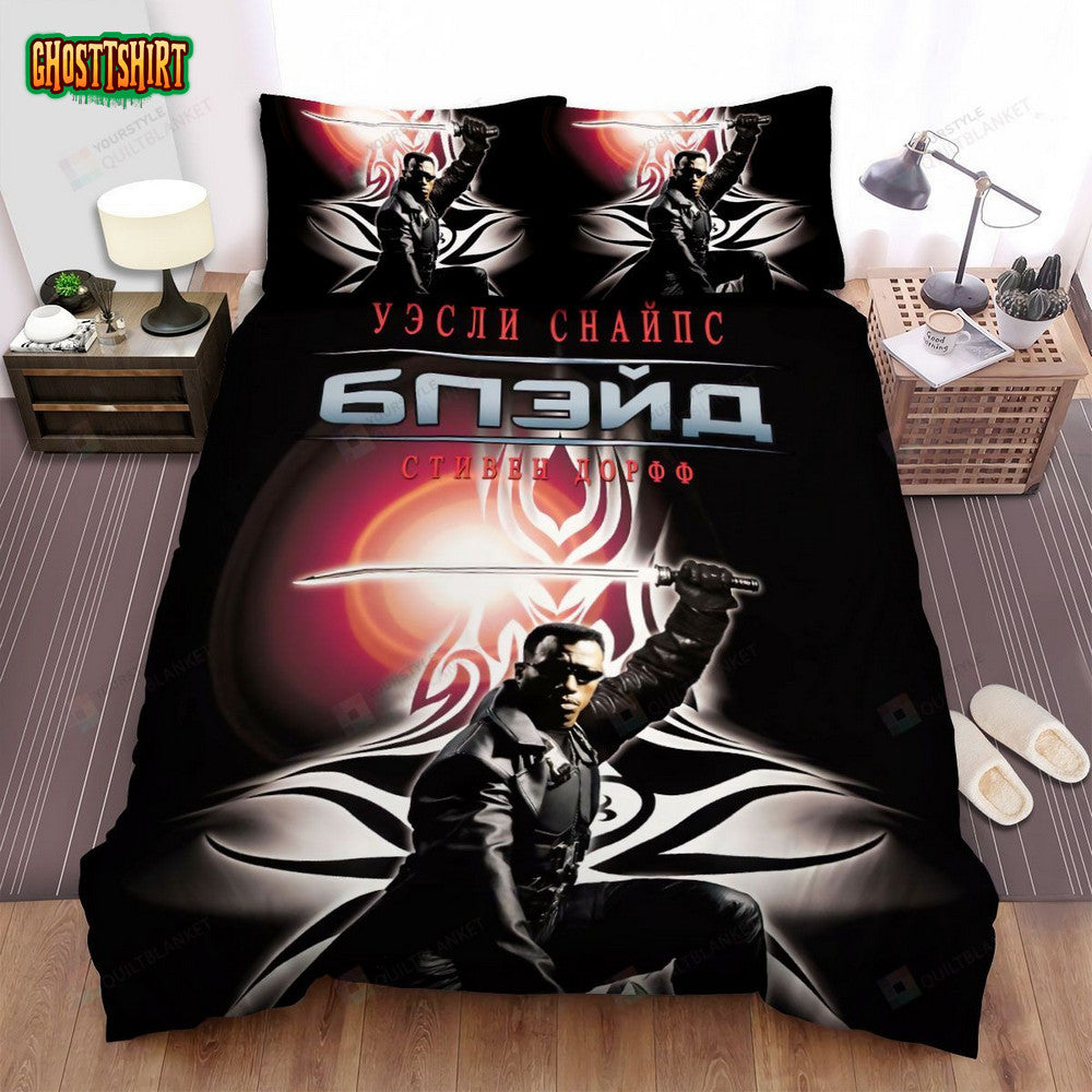 Blade Movie Poster 2 Bed Sheets Spread Comforter Duvet Cover Bedding Set