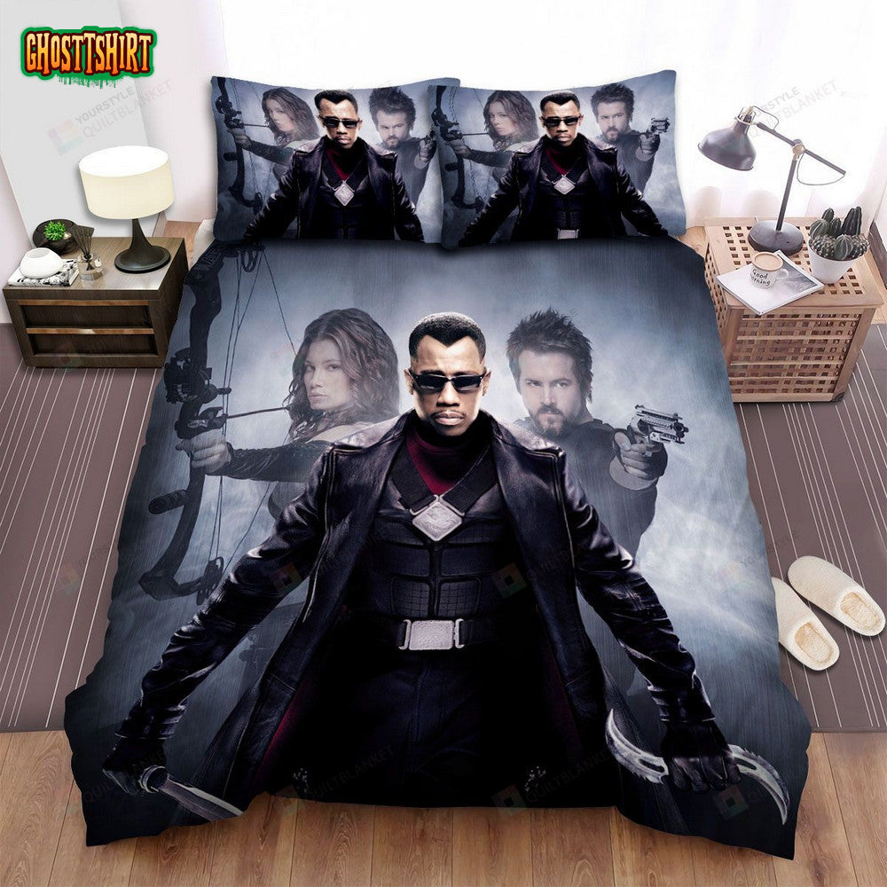 Blade Trinity (2004) Poster 3 Bed Sheets Spread Comforter Duvet Cover Bedding Set