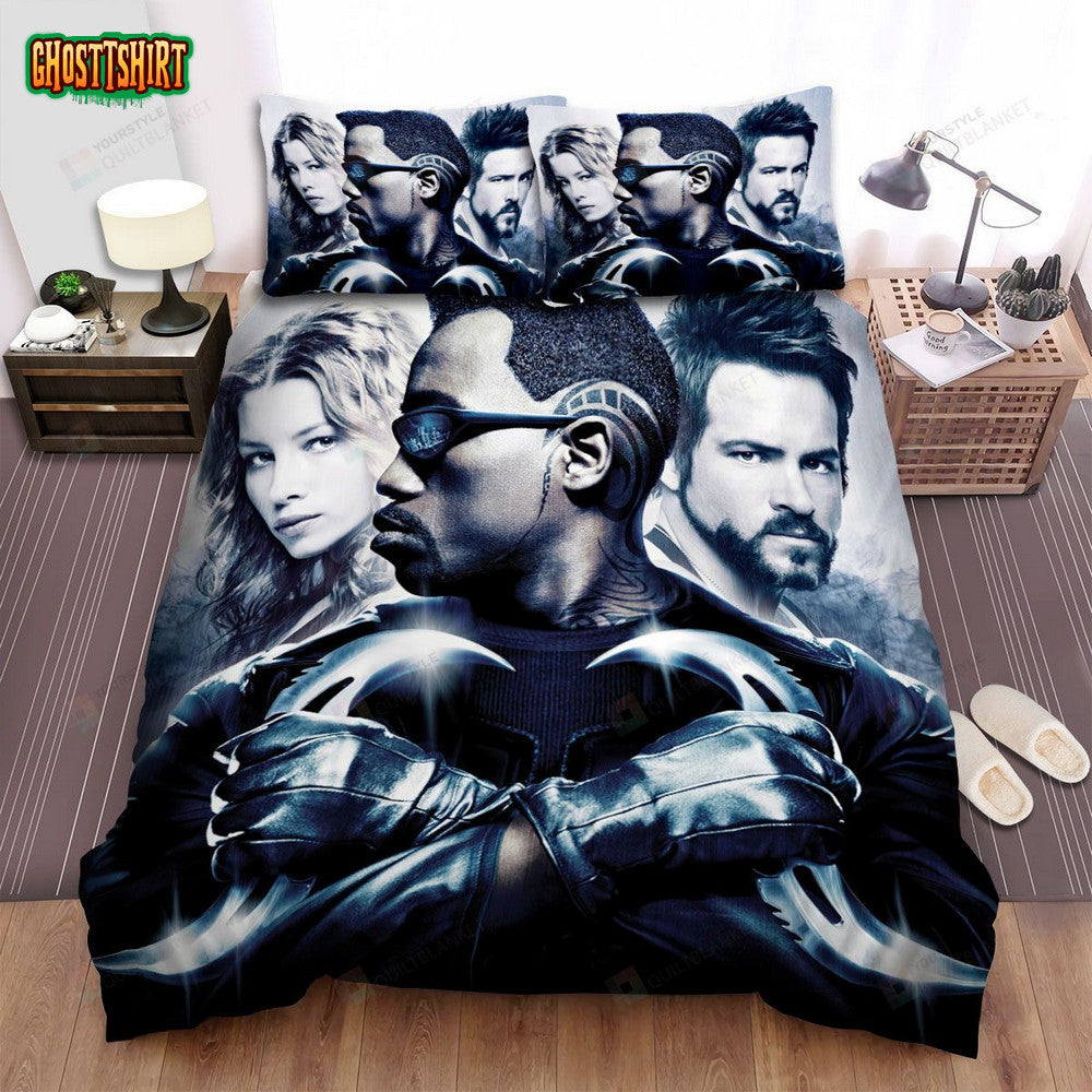 Blade Trinity (2004) Poster Bed Sheets Spread Comforter Duvet Cover Bedding Set