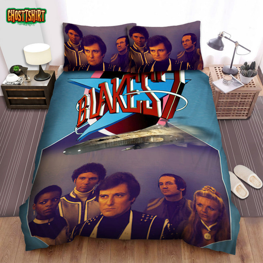 Blake's 7 Movie Poster 6 Bed Sheets Spread Comforter Duvet Cover Bedding Set