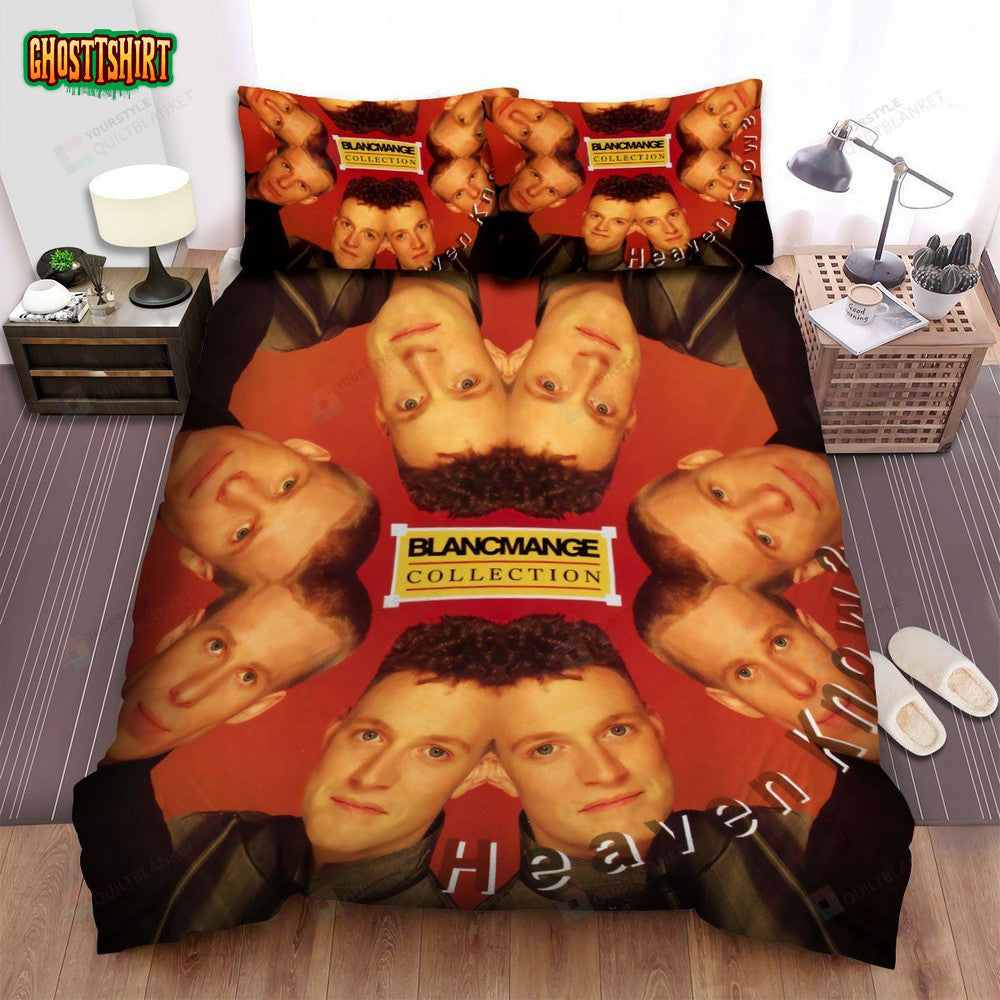 Blancmange Heaven Knows Album Music Bed Sheets Spread Comforter Duvet Cover Bedding Set