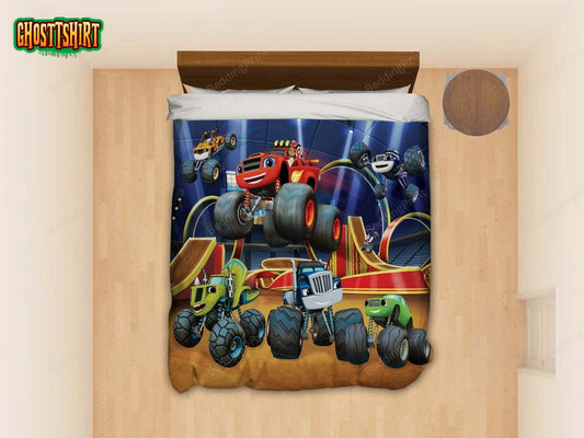 Blaze And The Monster Machines #075 Custom Bedding Set