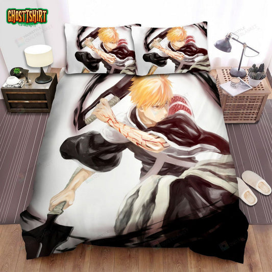Bleach Characters Ichigo Bed Sheets Spread Comforter Duvet Cover Bedding Set