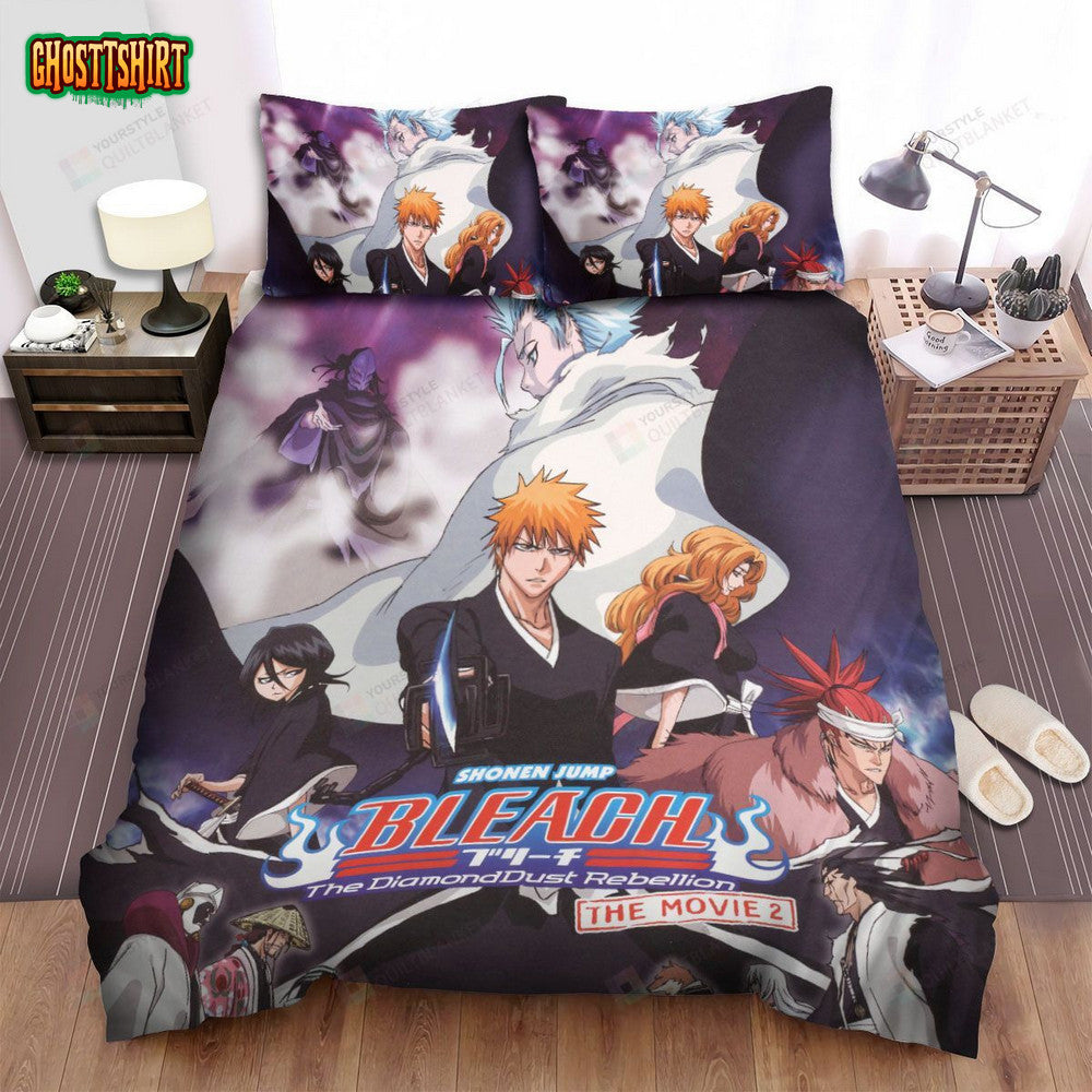 Bleach The Diamond Dust Rebellion Characters Bed Sheets Spread Comforter Duvet Cover Bedding Set
