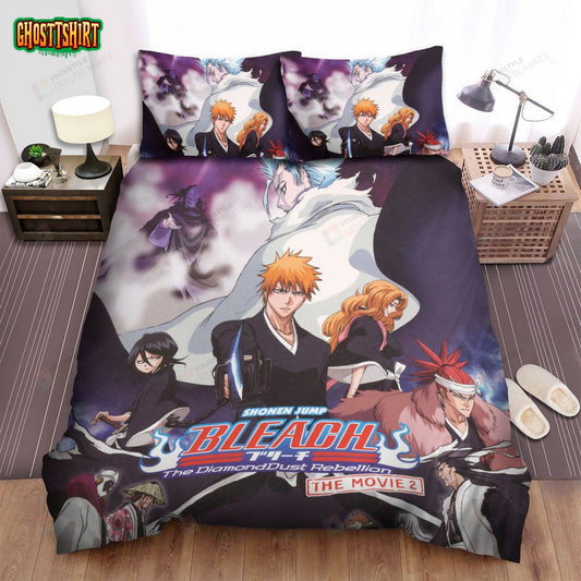 Bleach The Diamond Dust Rebellion Characters Bed Sheets Spread Comforter Duvet Cover Bedding Set