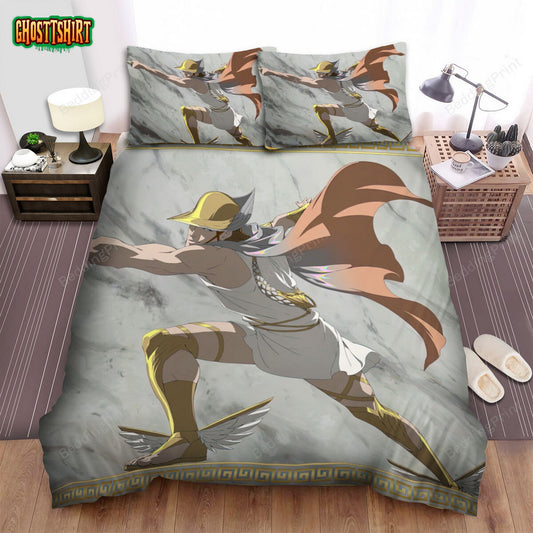 Blood Of Zeus Hermes Solo Poster Bed Sheets Spread Duvet Cover Bedding Set