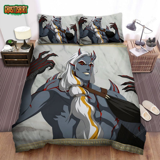 Blood Of Zeus Seraphim Solo Poster Bed Sheets Spread Duvet Cover Bedding Set