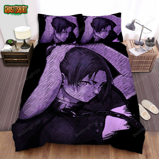 Blue Lock Reo Mikage Art Poster Bed Sheets Spread Duvet Cover Bedding Set