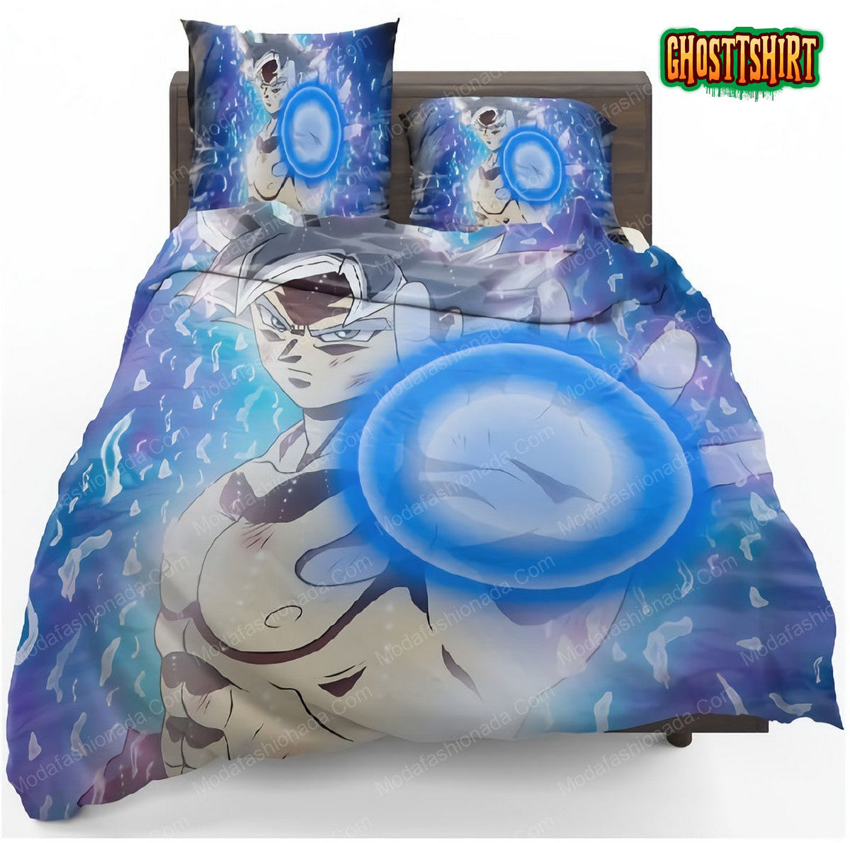 Blue Ultra Instinct Goku Teen Anime 196 Bedding Set