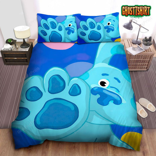 Blue's Clues Bed Sheets Duvet Cover Bedding Set