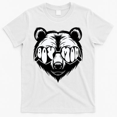 Boy Mom Bear Mothers Day Cool Gifts T-Shirt