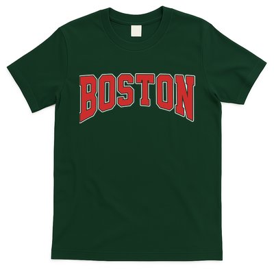 Boston Massachusetts Classic Curve T-Shirt