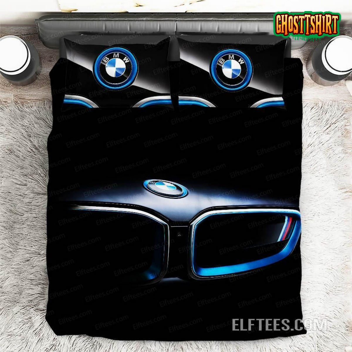 Bmw Car Bed Sheets Duvet Cover Bedding Set