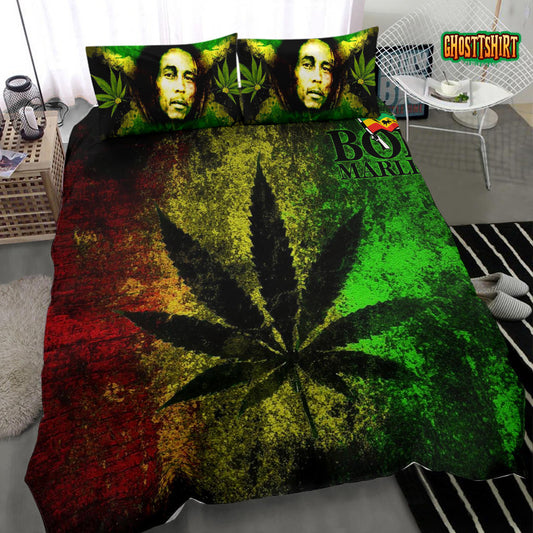 Bob Marley Bedding Set 01 - Bob Marley Merch