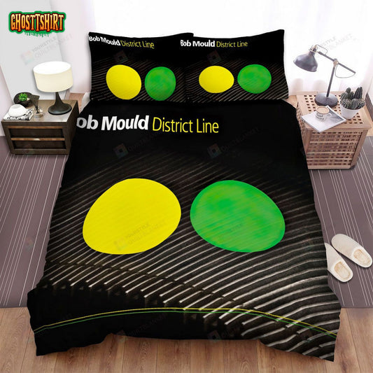 Bob Mould District Line Album Music Bed Sheets Spread Comforter Duvet Cover Bedding Set