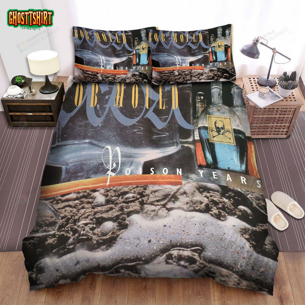 Bob Mould Poison Years Album Music Bed Sheets Spread Comforter Duvet Cover Bedding Set