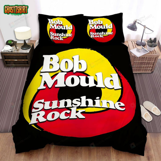Bob Mould Sunshine Rock Album Music Bed Sheets Spread Comforter Duvet Cover Bedding Set