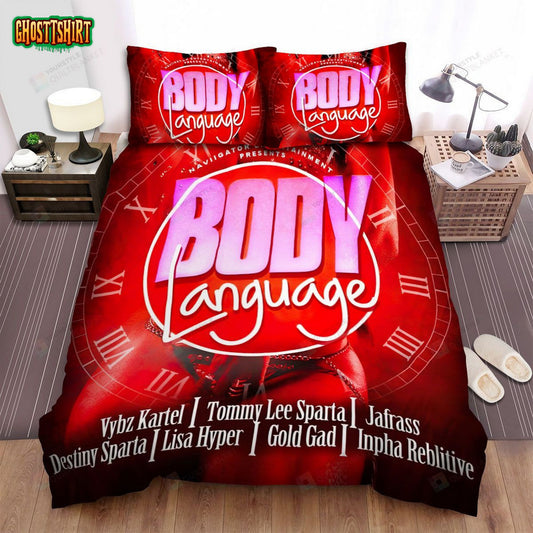 Body Language Photo Cover Song Bed Sheets Spread Comforter Duvet Cover Bedding Set