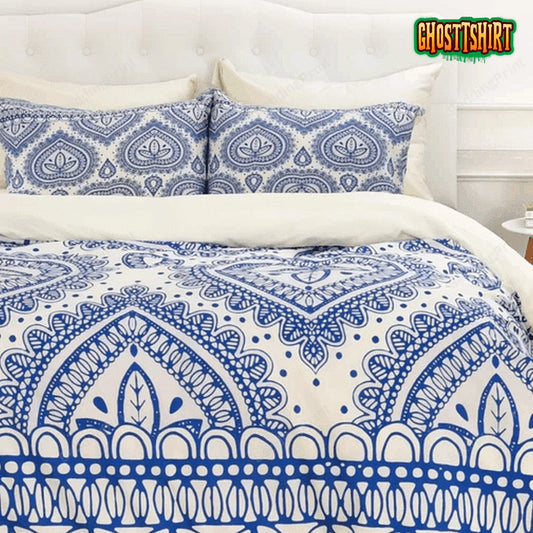 Boho Bed Sheets Duvet Cover Bedding Set